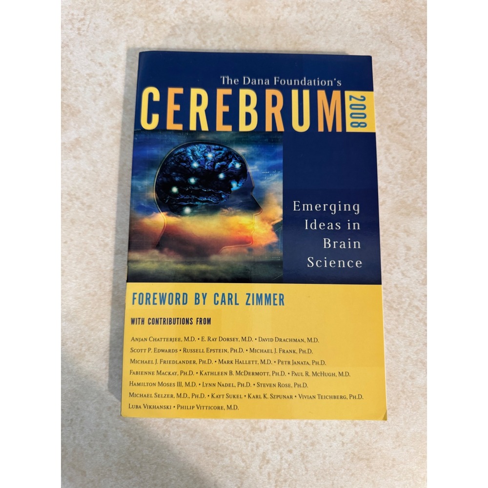 Cerebrum 2008 Emerging Ideas in Brain Science Dana Press Carl Zimmer Paperback